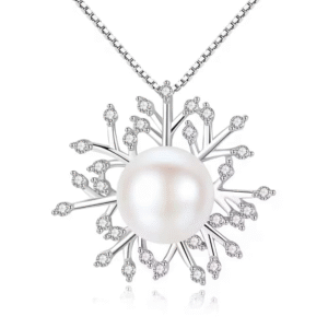 Sterling Silver Freshwater Pearl Pendant Necklace