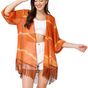 Women's Tie & Dye Cover-Up Shrug