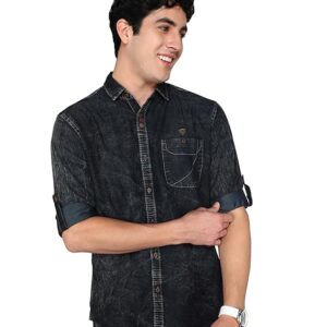 Men's Solid Slim Fit Shirt